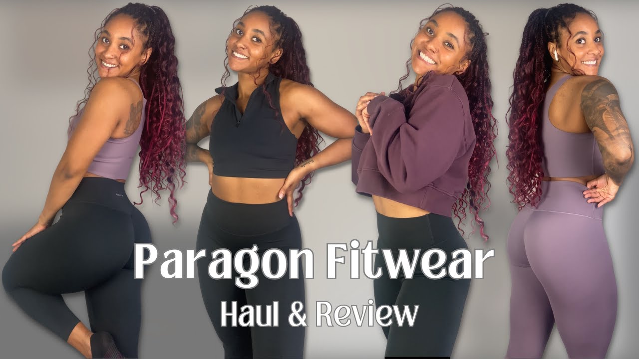 Paragon Fitwear Haul & Review  Sculptseam Leggings 