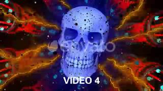 Mechanical Mask VJ Loop Pack (5in1) Motion Graphics