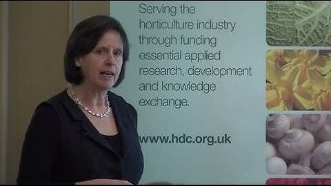 HDC Biopesticides workshop - Roma Gwynn, Biorationale Ltd