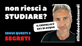 come aumentare la concentrazione nello studio? | Il video del venerdì