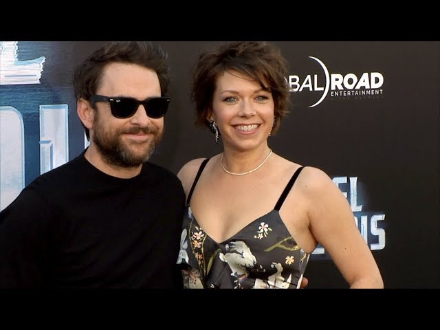 Charlie Day (L) and his wife Mary Elizabeth Ellis attend the premiere of  'Hotel Artemis' at the Regency Bruin Theatre in Los Angeles, California on  May 19, 2018. Photo by Chris Chew/UPI