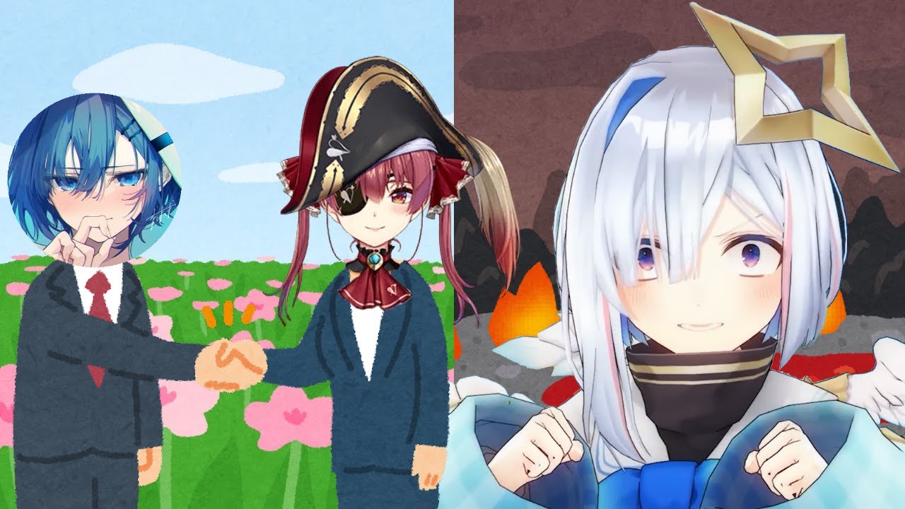 (카나타의)가슴이 웅장해질 뻔한 마린과 오시오의 대결