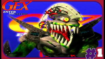 Gex 2 - Enter the Gecko - Part 1 - Through the Power of TV