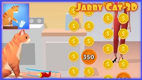 🐱 JABBY CAT 3D All levels Walkthrough gameplay (Android IOS)