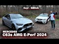 2024 mercedes c63 s amg eperformance 680ch  4 cylindres dans une 63 amg  on valide ou pas 