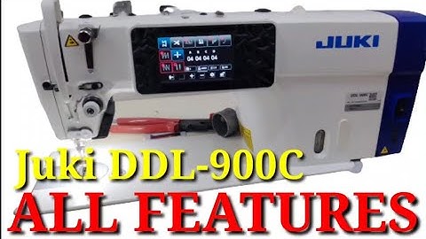 Juki DDL-900c Reset, Speed Lock 🔒 Password Setting All Programs Part-2