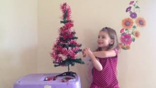 Isa em clima de natal!