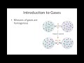 Properties and Behavior of Gases in Different Phases
