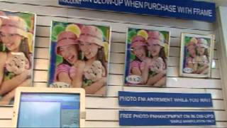 Photo blow up machine