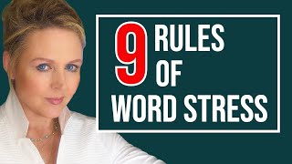 Master Word Stress: 9 Essential Rules!  English Pronunciation