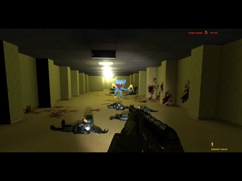 Garry's Mod Huggy Wuggy in Backrooms