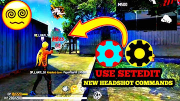 11 PREMIUM COMMANDS 😎 || aim lock command || set edit headshot command || Set Edit Commands ||