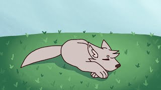 animation test - wolf tail wag