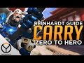 Overwatch: Reinhardt Advanced Guide - Carry as Rein!