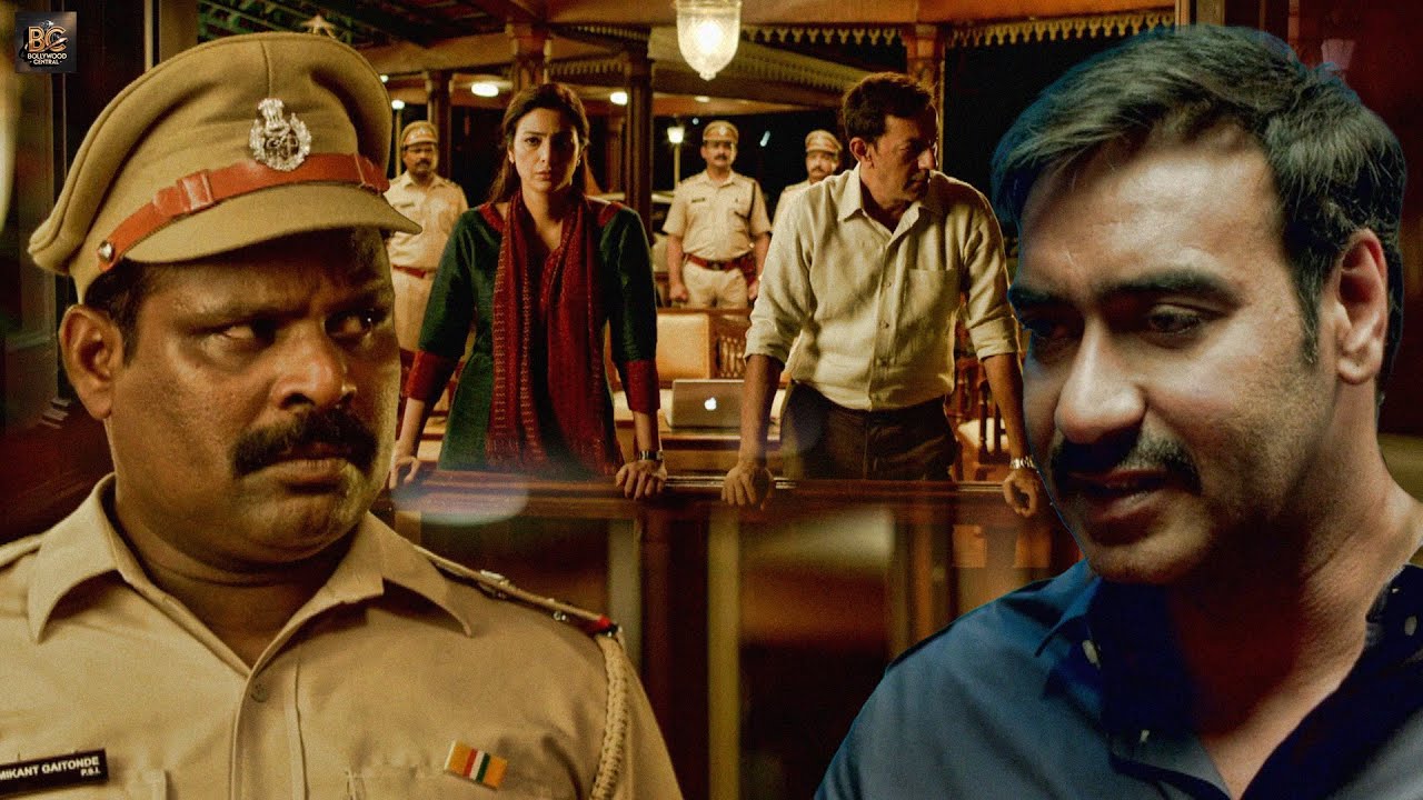 विजय ने रची झूठी कहानी, कैसे पकड़ेगी विजय को Police | Ajay Devgan & Tabu Best Scene 2026 | Drishyam
