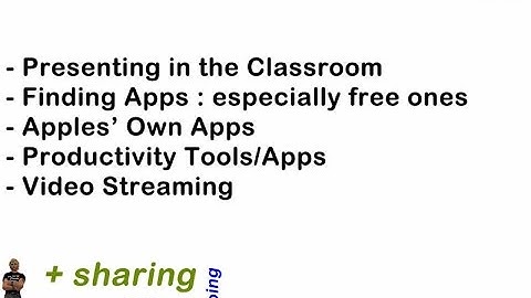 iPad Apps for Teachers Digital Toolbox : webinar 30July2015