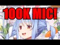 Pekora Trying to Pronounce The Brand Of Her 100K Yen Mic【Hololive】