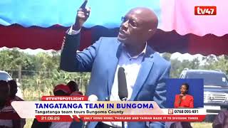 Tangatanga sect tours Bungoma and condemned the handshake