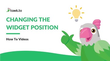 Changing the widget position