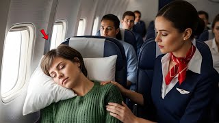  She Was Asleep in Seat 8A — Then the Captain Asked for a Combat Pilot
