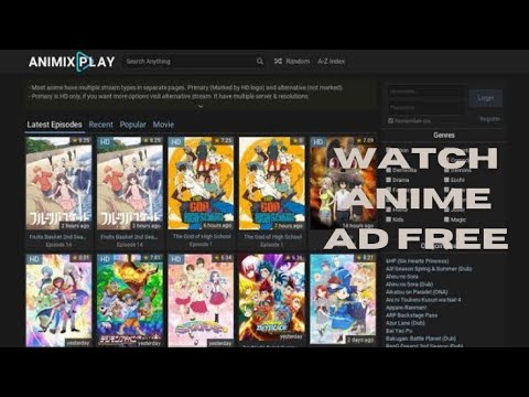 Best website to watch ad-free anime  Animixplay  - YouTube