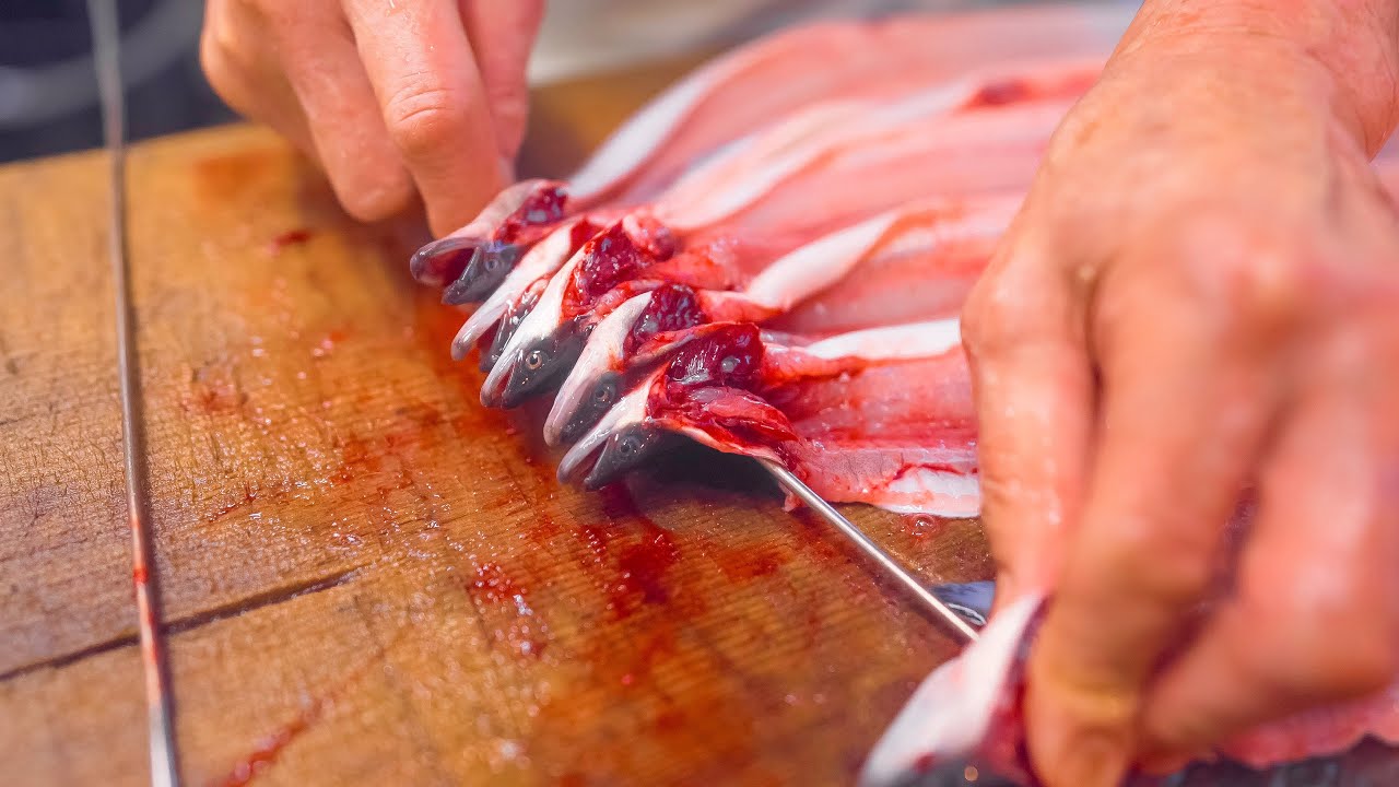 Угорь №1 в Японии и карповая кухня! Традиционное мастерство поваров японской уличной еды!