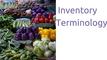 Terminology in Inventory | Inventory Accounting | CA CPT | CS & CMA Foundation | Class11 | Class12