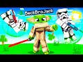 Playing MINECRAFT as JEDI MASTER with FORCE POWERS (star wars)