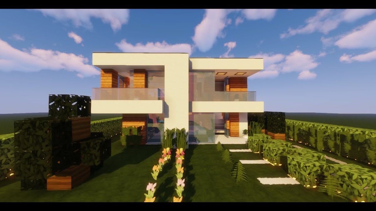 Casa Moderna/Survival Modern House Minecraft Map