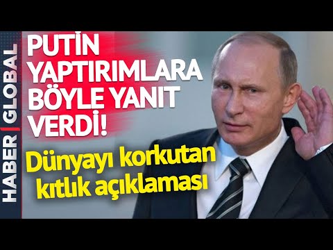 Putin'den Dünyayı Korkutan "Kıtlık" Açıklaması! Eğer Yaptırımlar Böyle Devam Ederse…