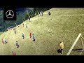 Mercedesbenz sprinter 4x4  fuball am steilhang