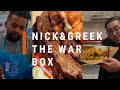 NICK & GREEK , GREEK STREET FOOD THE WAR BOX l Ep:26