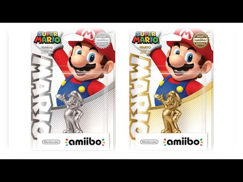 Video: Sonderausgabe Gold Und Silber Mario Amiibo Entdeckt