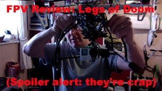 FPV Review: Awful landing gear/legs for a DJI F450/550
