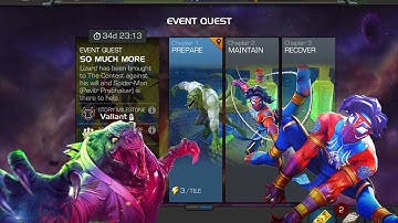 NEW Monthly EQ "So Much More" Path 1 Easy Path Full Run Itemless - Marvel Contest of Champions 