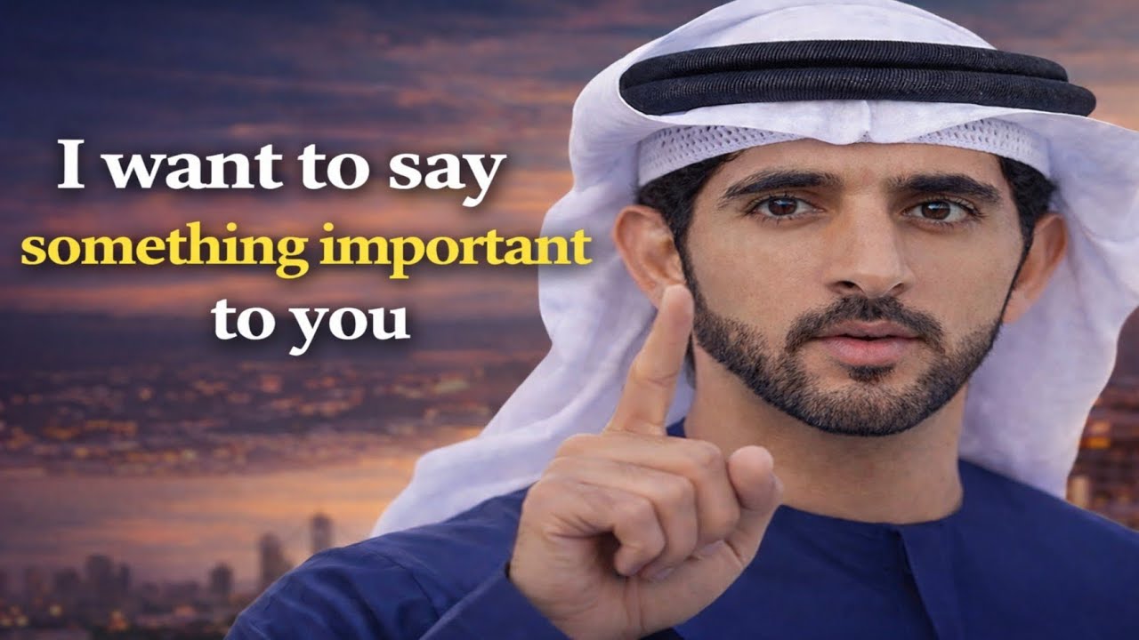 I want to say something important to you| today poems sheikh Hamdan fazza| #fazza3team #emotional