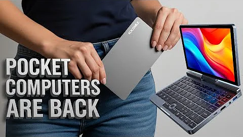 FULL PC in Your Pocket?  | Meet the 8-inch Windows 11 2-in-1 Mini Laptop! - Koosmile