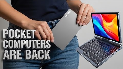 VOLLEDIGE PC in je broekzak? | Maak kennis met de 8-inch Windows 11 2-in-1 minilaptop! - Koosmile