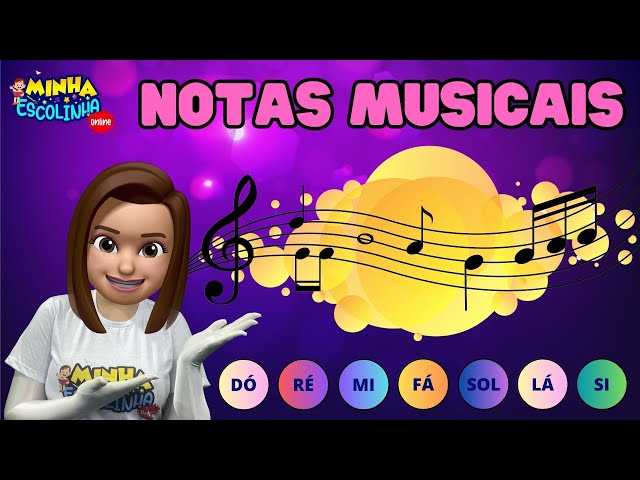 Notas Musicais G3 - Educação Infantil - Videos Educativos - Atividades para Crianças