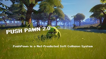 UE5 Net-Predicted Soft Collisions - PushPawn V2 - FREE