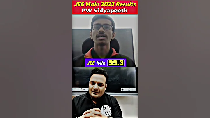 JEE MAIN Easy Kaise Hota Hai? 😇😇#PhysicsWallah #JEEmainResults2023PW