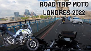 MotoVlog // Road Trip Paris  Londres en Honda CB500X (1/2)