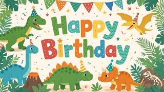 Dinosaur Birthday Party TV Background | 2 Hour 4K Cute Baby Dino Screen screenshot 3