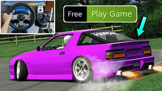 BEST FREE Drift Game With Steering Wheel! screenshot 5