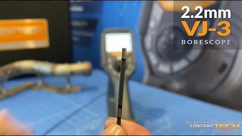 2.2mm Video Borescopes Visual Inspection Tool - NDT RVI - ViewTech Borescopes VJ-3 - videoscope