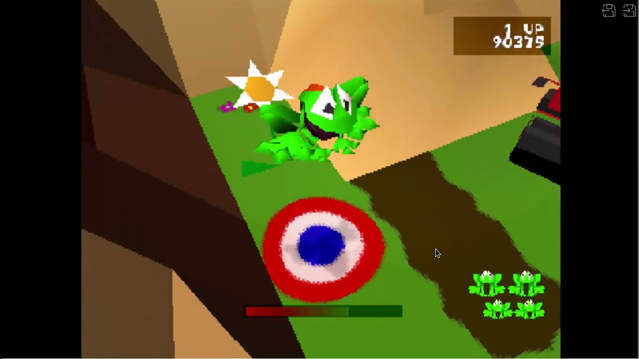 He's Back Frogger 1997. Lily Pad Zone