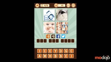 4 Pics 1 Song Cheats, Answers & Solutions Level 1 Puzzle 4 Vanilla Ice (iPhone/iPad)