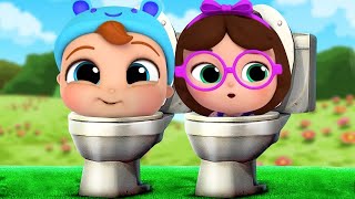 Little Angel & Friends - Skibidi Toilet Meme Song