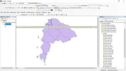 ขั้นตอนการทำ Hyperlink ในโปรแกรม ArcMap