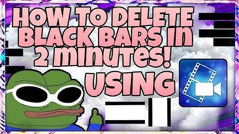 How to Remove Black Bars In Your Video In 2 Minutes Using PowerDirector! | (IOS/ANDROID) Tutorial